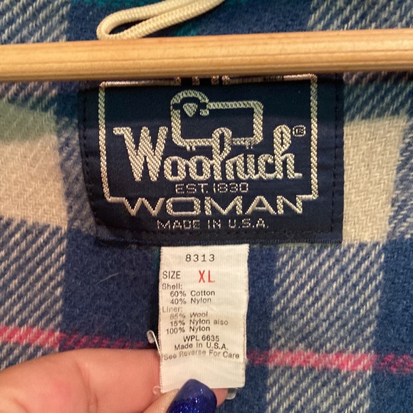 Vintage Woolrich Flannel Lined Coat - Picture 6 of 7